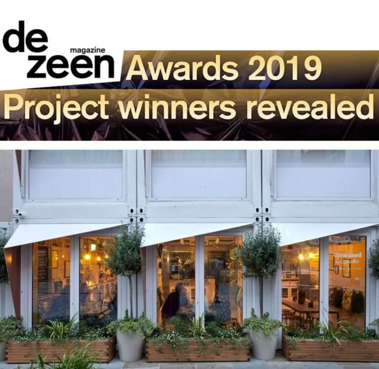 Dezeen Magazine recognises CMT project: Stow away Hotel